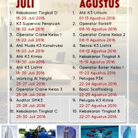Jadwal ISC Juli-Agustus 2016