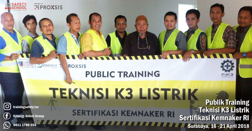 Proxsis SurabayaPublik Training Teknisi  K3 Listrik  16 21 