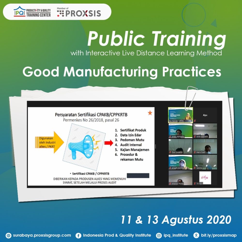 good manufacturing practices cdakb cppkrtb