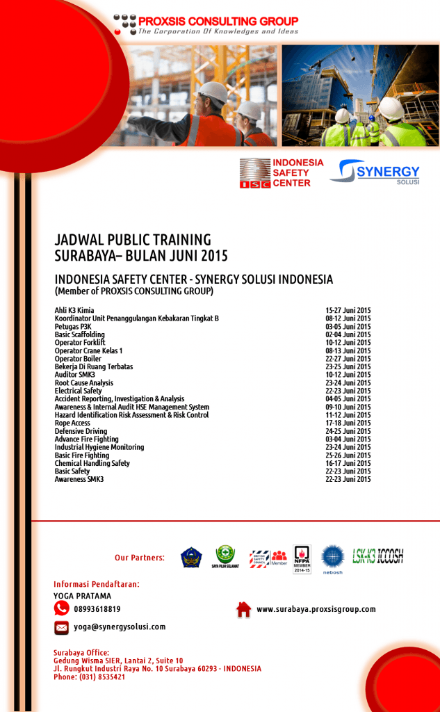 Bulan Juni Training Safety