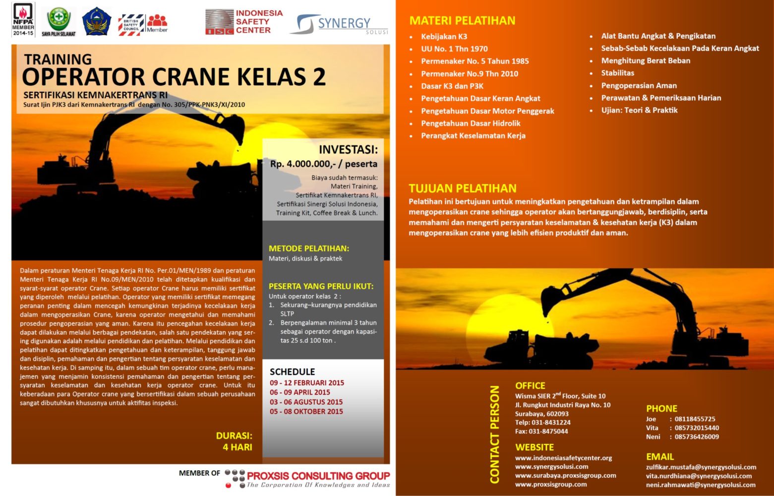 Operator Crane Kelas 2